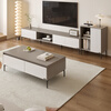 Quanyou Home Modern minimalist style coffee table living room TV cabinet combination home storage storage cabinet furniture