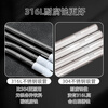 Half Life 316L stainless steel straw set metal extension tube food grade non-disposable coffee milk tea iron straw artifact