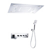 Guduo GDOU bathroom wall-mounted concealed shower rain waterfall multi-functional top spray constant temperature shower set 86497