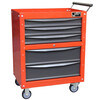 Jieke RC-5C tool trolley multi-functional car repair drawer tool box tool cabinet 5 layers tools