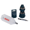Bosch Bosch screwdriver set made of alloy steel for home use with magnetic extension rod 25 pieces small whirlwind