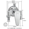 Kegoo Brass Mixing Valve Bathroom Shower Faucet Exposed Bathroom Shower Hot and Cold Switch Faucet K3014