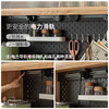 Genji Muyu solid wood sideboard integrated high cabinet tea cabinet multi-functional storage cabinet simple cupboard home wine cabinet