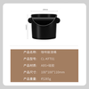 CLITON coffee grounds bucket household Italian coffee machine waste powder residue thickened knocking slag bucket storage slag box mini plastic slag bucket