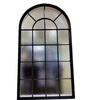 Yaotian American retro iron false windows indoor loft decoration fixed entrance Changhong glass partition arched window customization Please contact customer service for size and color customization