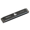 Romusic harmonica 24-hole polyphonic harmonica in C key for beginners (black) student teaching recommendation