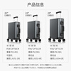 Roaming all-aluminum magnesium alloy luggage metal men's aluminum frame trolley case boarding case large travel luggage small case gun color thickened aviation grade aluminum magnesium alloy 20 inches 2025 renewed version can be boarded