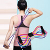 Pull it off and replace it with a new one. PsiFeng 8-figure tension back training elastic band multi-functional fitness elastic band for home shoulder and neck fitness equipment to exercise arms and slim back. Mixed hair. Random colors.