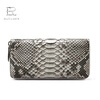 Oral Python Leather Clutch Women's Multi-Slot Long Wallet Valentine's Day Genuine Leather Zipper Fashion High-end Handbag