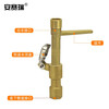 Ansery brass water valve quick water dispenser water valve key sprinkler 6-point set 510450