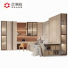 Baide Sheng Yuntong Tatami Desk Bedroom Wardrobe Modern Light Luxurious Cloakroom Integrated Combination 4 Square Meters Package