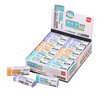 Deli Nano Clean Eraser, easy to wipe with less crumbs, not easy to leave marks, student eraser, single piece, VP195 large size, random colors
