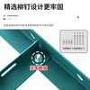 Suitable for Gree air conditioner outdoor machine bracket angle iron spray-painted shelf outdoor machine galvanized iron bracket storage rack hanger triangle 1.5p 1-1.5P green spray-painted angle iron bracket (2kg left