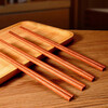 PINYU ironwood chopsticks family household chopsticks hotel solid wood wooden chopsticks non-slip ironwood chopsticks 10 pairs