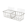 NITORI Yideli Home Furnishing Kitchen Storage Rack Multifunctional Storage Rack Adhesive Stainless Steel Rack Adhesive Sponge Rack