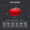 Staub enamel pot flat bottom uncoated cast iron pot soup pot double-ear stew pot food pot induction cooker tomato pot 25cm