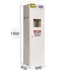 Haike Yijia intelligent all-steel gas cylinder cabinet chemical safety cabinet single, double, three-bottle gas bottle cabinet with alarm hydrogen-oxyacetylene gas cylinder safety cabinet white single bottle without alarm single-door explosion-proof cabinet