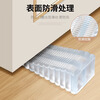 Honggong anti-collision door stopper door plug anti-slip punch-free rubber roof door holder door wedge large transparent color