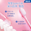 Lion Fine Teeth Cleaner 0.01 Crystal Color Toothbrush 4 soft-bristle compact brush heads, meticulous gum protection, oral care home pack