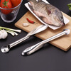 Dipur 304 stainless steel fish scale scraping artifact multi-functional fish belly knife scaling brush special fish killing knife to remove fish scales artifact