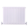 Qian Huinong customized water heating radiator steel radiator central hot water radiator steel two-column engineering wall hanging center distance 600-25 columns (height 67cm width 1 0mm