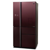 Sharp imported whole machine, five-door Japanese-style multi-door 657-liter large refrigerator, PCI plasma cluster technology, dual odor removal, independent greenhouse, automatic ice making SJ-DX80A-RD