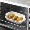 General Meal Ceramic Baking Pan Cheese Baked Rice Plate Double-eared Baking Bowl Plate Oven Microwave Plate Two Pack