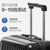 Hermes Shunshun suitcase men's 20-inch trolley case before boarding business trip multifunctional password box for women black