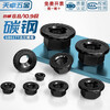 Tianzhuo Hardware National Standard Grade 8.8/Grade 10.9 High-strength flange nut Hexagonal anti-slip screw nut Padded toothed nut M6 50 pieces Grade 10.9