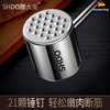 Shandahuang (SHDO) German 304 stainless steel meat hammer, solid steak hammer, meat needle tenderizer, beef hammer, meat hammer, tendon breaking hammer, 304 German style all-steel meat hammer