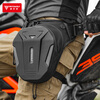MOTOWOLF motorcycle leg bag, rider waist bag, riding bag, motorcycle waterproof bag, crossbody backpack, men's and women's motorcycle equipment, black