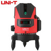 UNI-T level meter, green light laser automatic marking meter, strong light line marking meter, high-precision wall-mounted meter, electronic level ruler LM520LD touch-type green light two-line tape measure set
