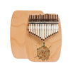 Mr.mai kalimba sends teaching music sheet to adults, students, children, thumb piano, finger piano, kalimba, super easy to learn musical instrument, 17-tone little prince, beech wood