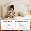 LINSY KIDS Lin's children's bed boys and girls single bed cream style double bed boys and girls 1.5*2 meters LS236A1-A