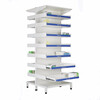 Aikoburg back panel double-sided pull-out 7-layer clinic medicine rack hospital pharmacy medicine rack single and double-sided pull-out medicine tray rack AKB-YPJ-09