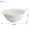 ASVEL sink drain basket vegetable basin kitchen household fruit and vegetable rice washing basket double layer imported from Japan