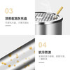 Supercloud (Shu Kou) stainless steel trash can ash bucket community property smoking bucket elevator entrance chimney extinguisher vertical outdoor with ashtray hotel cigarette butt trash can
