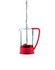 BODUM Brazilian French Press Coffee Maker with Glass Bottle 34 oz Warm Red