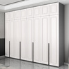 Aoyanlai all-aluminum wardrobe aluminum alloy wardrobe wardrobe all-aluminum furniture whole house custom locker aluminum cabinet home bedroom 6 doors