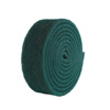 Huili's customized industrial scouring pad containing sandy emery kitchen dishwashing cloth commercial thickened brushed cloth roll stainless steel special green 5m10cmDSM thickened and hardened