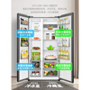 Midea/Midea BCD-607WKPZM(E) 550 double door refrigerator first-class frequency conversion frost-free discount product tail stock 540WKPZM(E) carbon gray meteor pattern