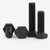 Bingneng black 10.9 grade high-strength fine-thread external hexagonal screw screw fine-thread fine buckle bolt filament screw M16-M20 M16*1.5*55 full thread 5 pieces