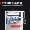 Xilaisheng Ice Cream Machine Commercial Ice Cream Machine Vertical Fully Automatic Cone Sundae Soft Desktop 50L Large Output 35-45 Pieces|Silver BQL-4000