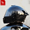 MT HELMETS helmet Spanish MT Thor 4 helmet men's winter large tail motorcycle helmet women's all-season dual-lens full-face helmet flash black (default transparent mirror) XL (recommended 57-58)