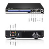 SAST Home Video Disc Player DVD Player CD High Definition Playback EVD Children's Disc Movie Disc Player Mobile TV VCD Player Standard Edition Standard Configuration