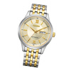 CITIZEN Men's Mechanical Watch NY4057-63P Sunstar Dual Display Steel Band Waterproof Business Automatic Watch Japan Direct Mail Gold NY4057-63P