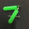 Shijun Expansion tube screws 100 pcs each Green plastic expansion tube expansion plug expansion plug wall plug rubber plug rubber plug 6mm white screw expansion tube 100 pcs each