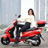 Jilang Xunying 125 Scooter Motorcycle Fuel Super Eagle Shangling Travel Export Foreign IV EFI Mountain Climbing Export Version High Configuration National IV EFI Can Be Licensed Black