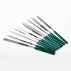 SATA 10pcs diamond file set mini small file flat file 4*160mm 03830