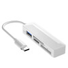 Cosento is suitable for MS card reader SD Huawei mobile phone typec computer all-in-one sony camera ccd memory card memory stick Canon Apple 16 otg connection U disk TF Typec four-in-one (supports SD+MS card+TF+USB)